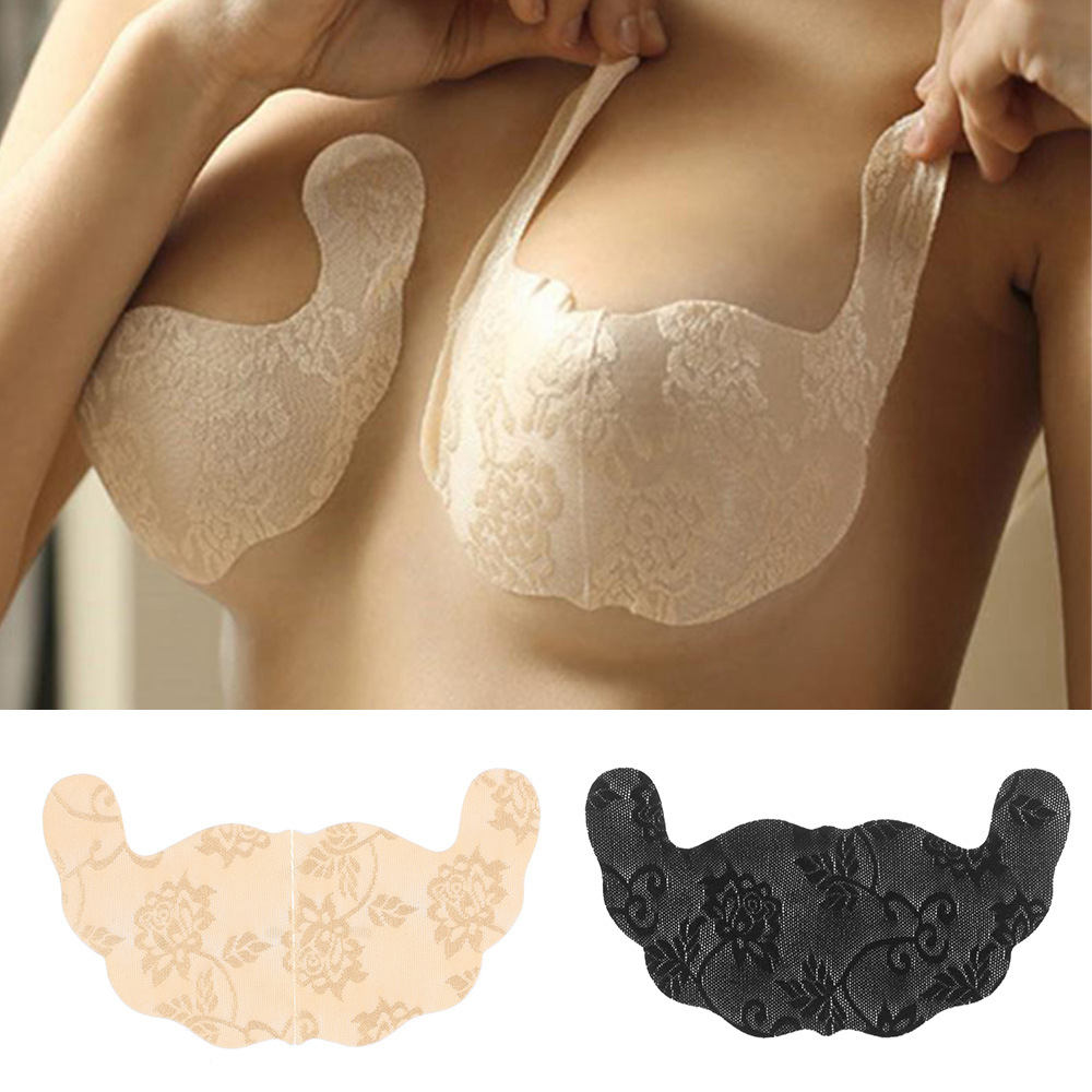 Disposable lace chest stickers female in...