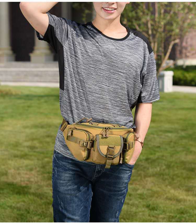 Tactical Waist Bag - Desert Digital
