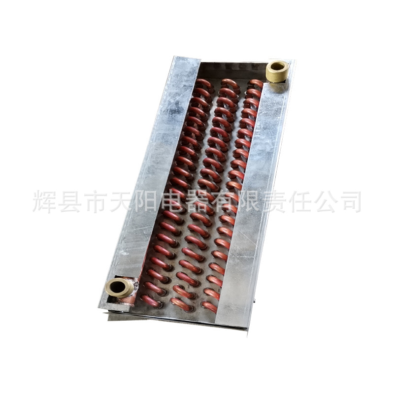 制冷设备用铜管翅片式表冷换热器 厂家批量售出