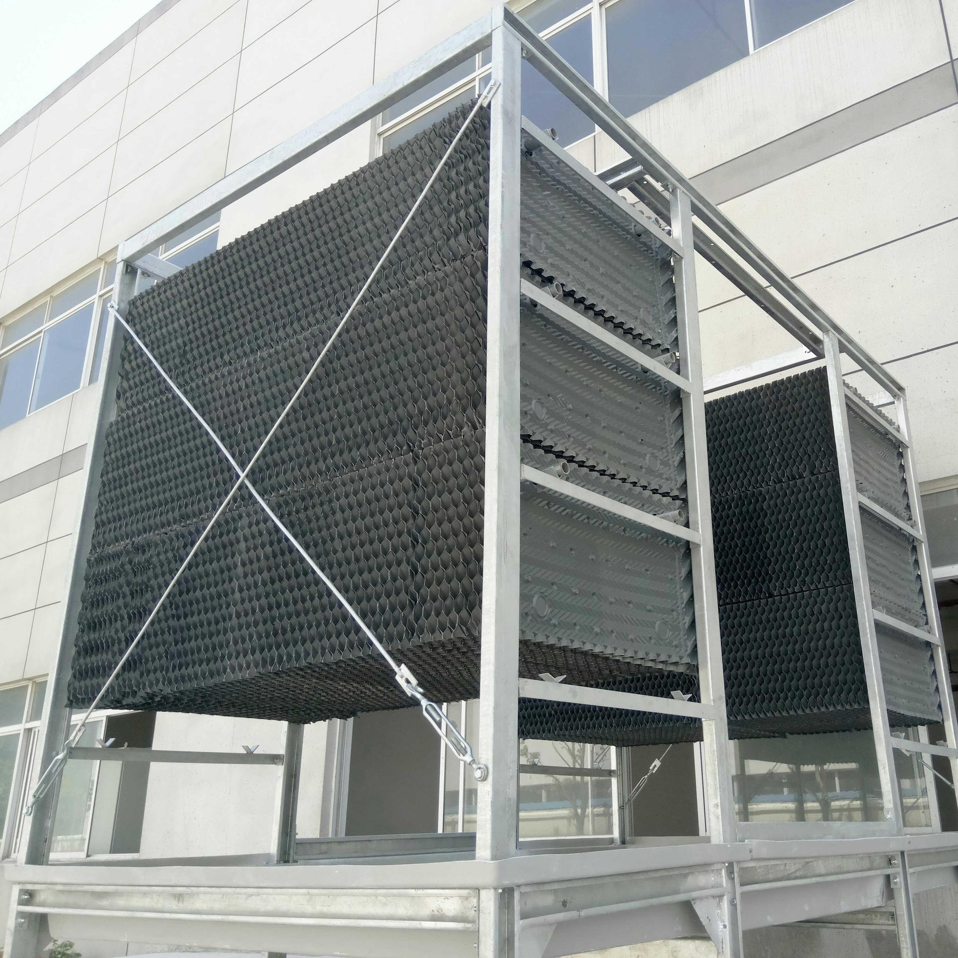 冷却塔厂家供应方形横流冷却水塔BY-H坚固耐用节能环保凉水塔