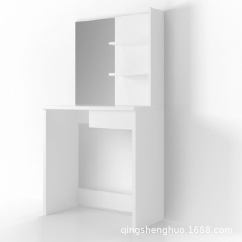 Nórdico moderno simple tocador Internet celebridad moda maquillaje Mesa pequeño apartamento blanco tocador horizontal muebles