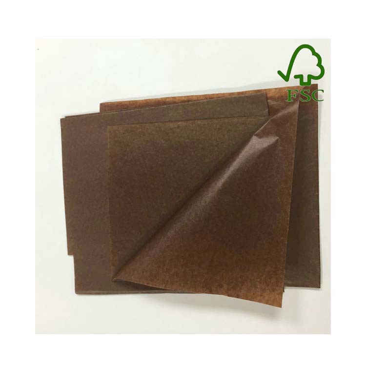 25克咖啡色彩色蜡光纸 FSC蜡光纸厂家  40克蜡光纸