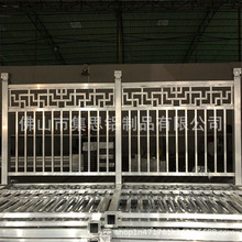 厂家批发阳台护栏铝护栏锌钢护栏玻璃护栏别墅护栏焊接加工