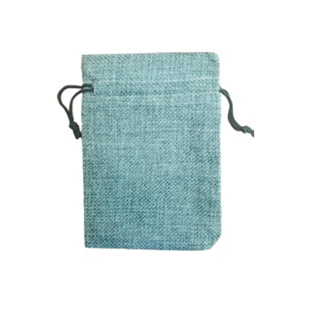 Bolsitas de lino para joyería o regalos, 24 colores 