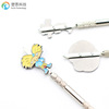 Spot Cartoon DAB TOOL American Cartoon Baise Smooth Pettext Spoon Stainless Steel Skin Pass Application Tool Accessories