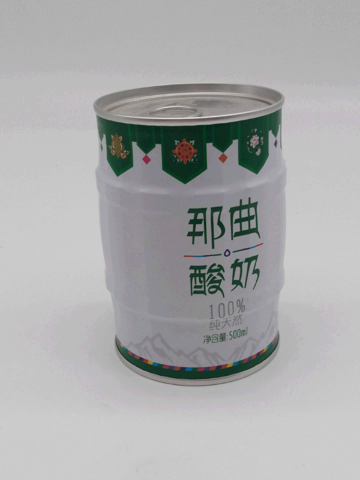 实力厂家生产  那曲酸奶鼓型铁罐  异型易拉铁罐  圆形易拉罐