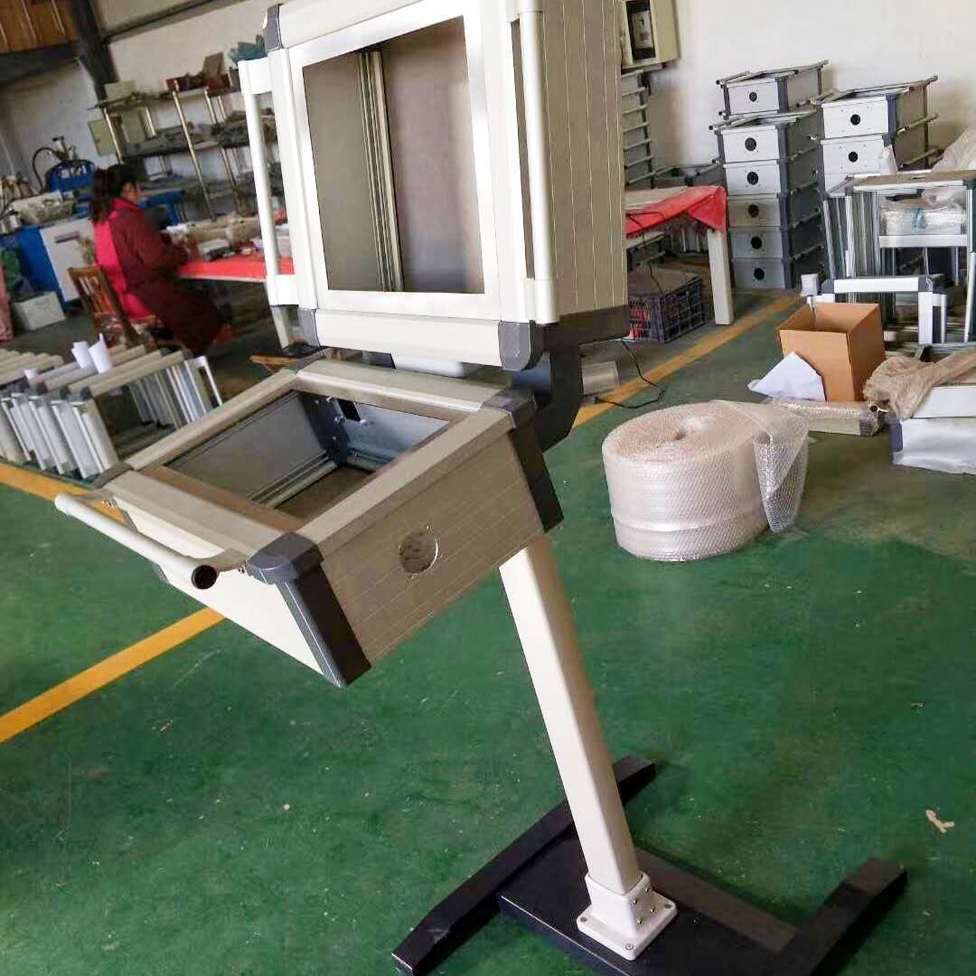 厂家生产55*80触摸屏悬臂操作箱 数控触摸屏控制箱 机床控制箱
