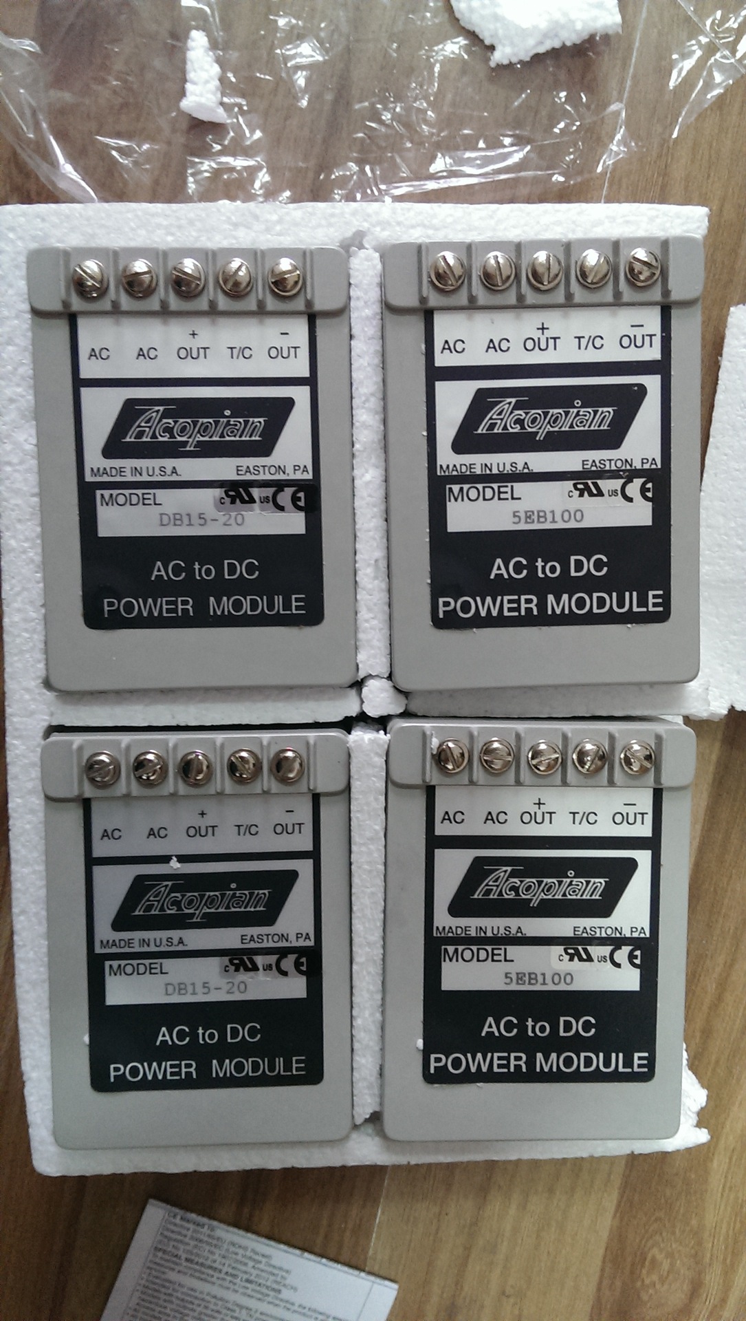 特价供应ACOPIAN电源DB15-20