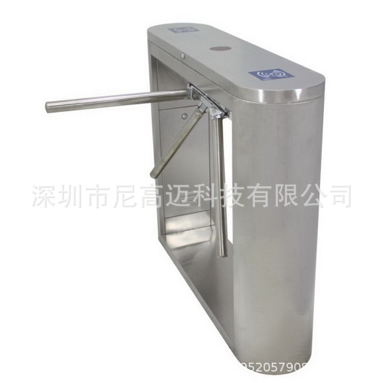 供应出入口管理器挡闸 临时卡自动回收三辊闸 健身房会员卡三辊闸