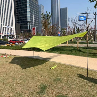 Inventory processing outdoor large canopy sunscreen canopy sunscreen canopy sunshade camping tent canopy factory direct sales with pole