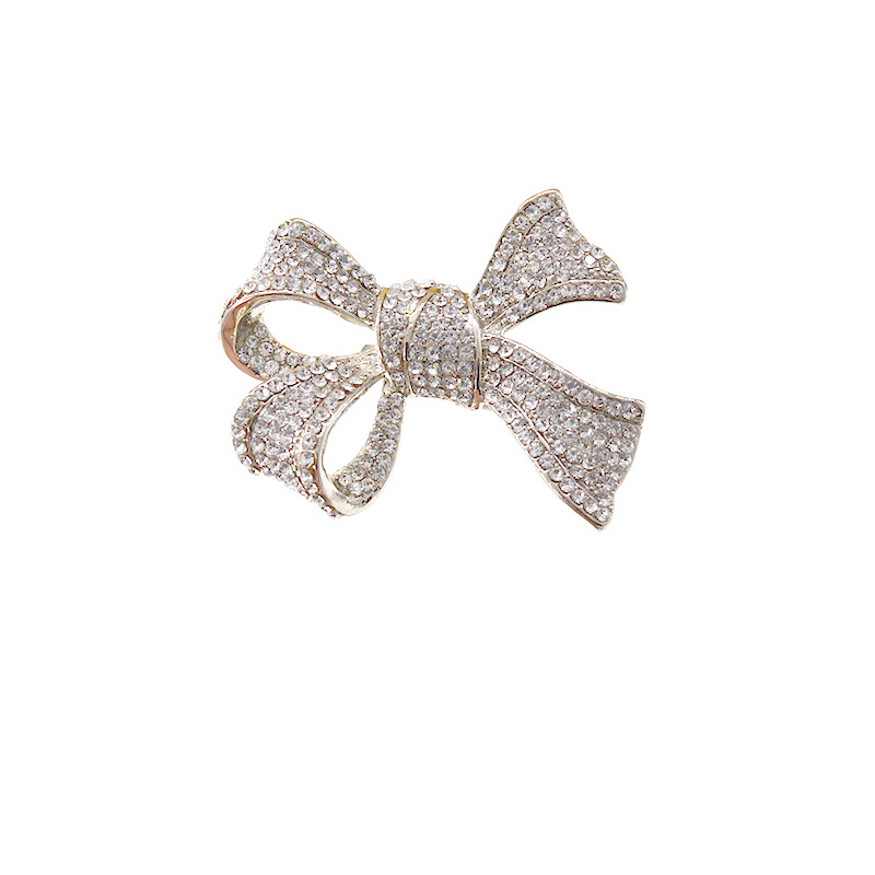 Korean New Diamond Bow Bow Ring For Women Wholesale display picture 8