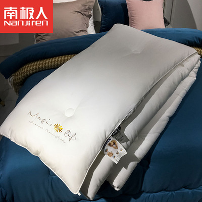 南极人大豆纤维被子加厚保暖冬被单人春秋被芯双人太空被四季通用|ms