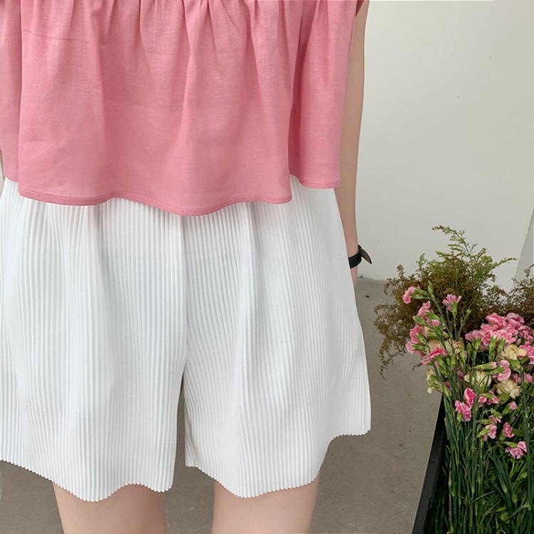 Pantalon léger femme en coton - Ref 3430283 Image 4