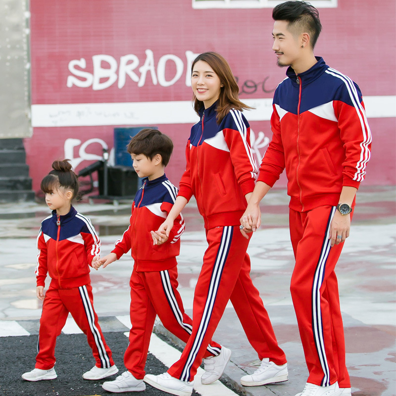 Jardín de infantes ropa de jardín otoño uniforme de la escuela primaria ropa deportiva niños y niñas ropa para niños traje de tres piezas a54