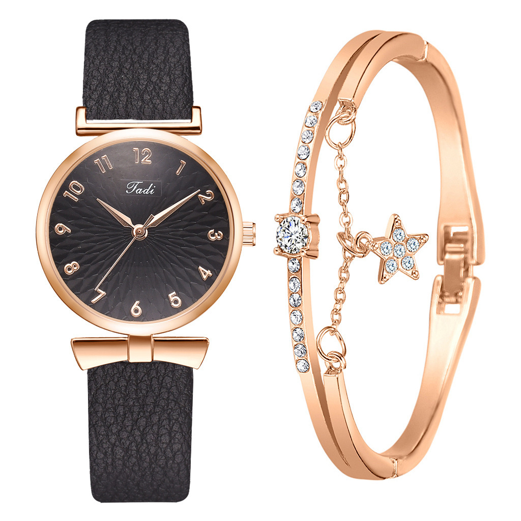 Fashion belt quartz watch bracelet setpicture17