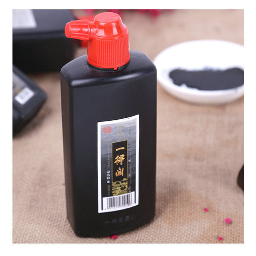 Yidege ink calligraphy ink four treasures in the study room black and bright paper calligraphy practice ink student art ink