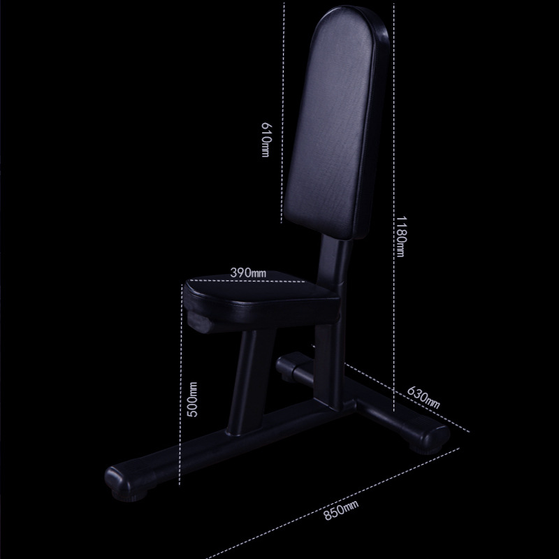 Profesional-grado comercial mancuerna silla multifuncional Banco taburete gimnasio equipo hombro empuje tríceps Entrenamiento Vuelo pájaro taburete