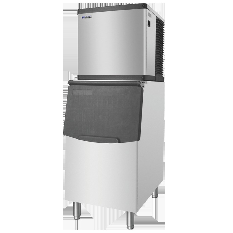 晶百誉BY-350商用全自动分体式半方冰制冰机奶茶店酒吧KTV设备