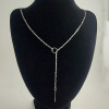 Metal short necklace, European style, simple and elegant design