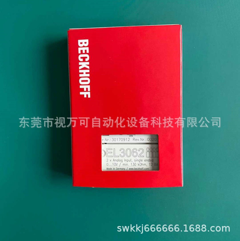 现货销售全新原装BECKHOFF倍福模块 EL3062 实物拍摄优势价格议价