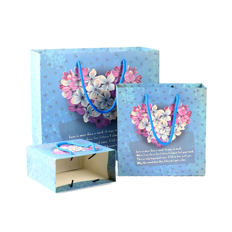 Bolso de niña de abanico, mini bolsa de regalo portátil de alto valor, bolsa de papel para ropa, bolsa de papel, bolsa de regalo, bolsa de papel blanca