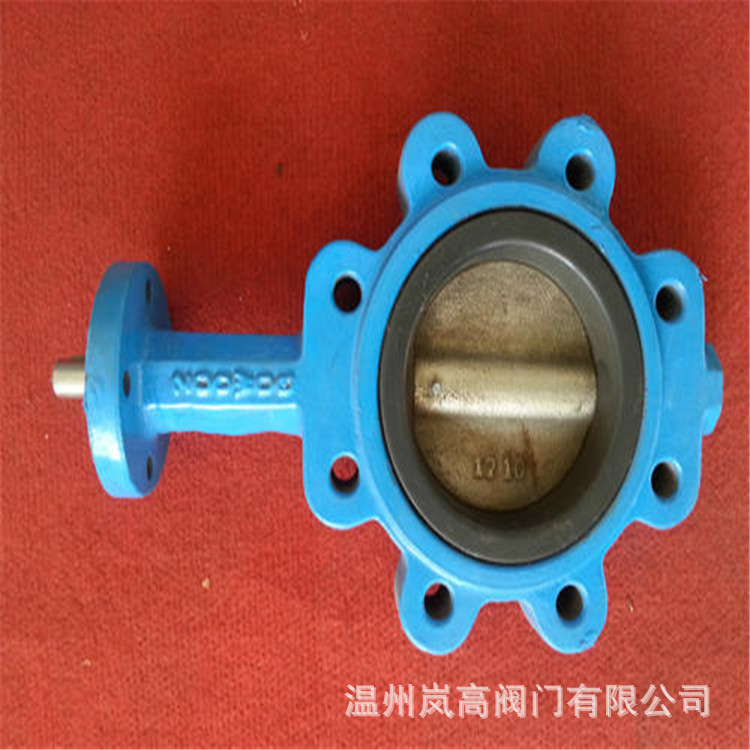 供应手动蝶阀 国标蝶阀 LTD371X-16Q 凸耳式蝶阀 球墨铸铁 DN500