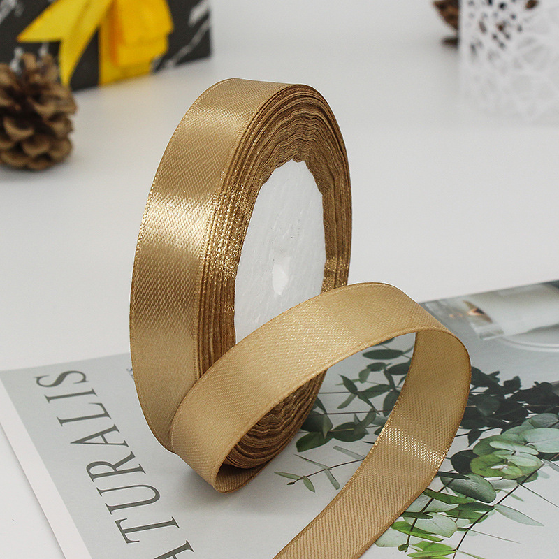 Fábrica al por mayor 1,5 cm cinta de ancho caja de embalaje de dulces cinta decoración de la boda cinta de embalaje de regalo