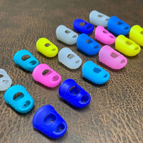 Thickened guitar left hand for beginners, guitar anti-pain finger cot, finger cot, guitar string finger protector