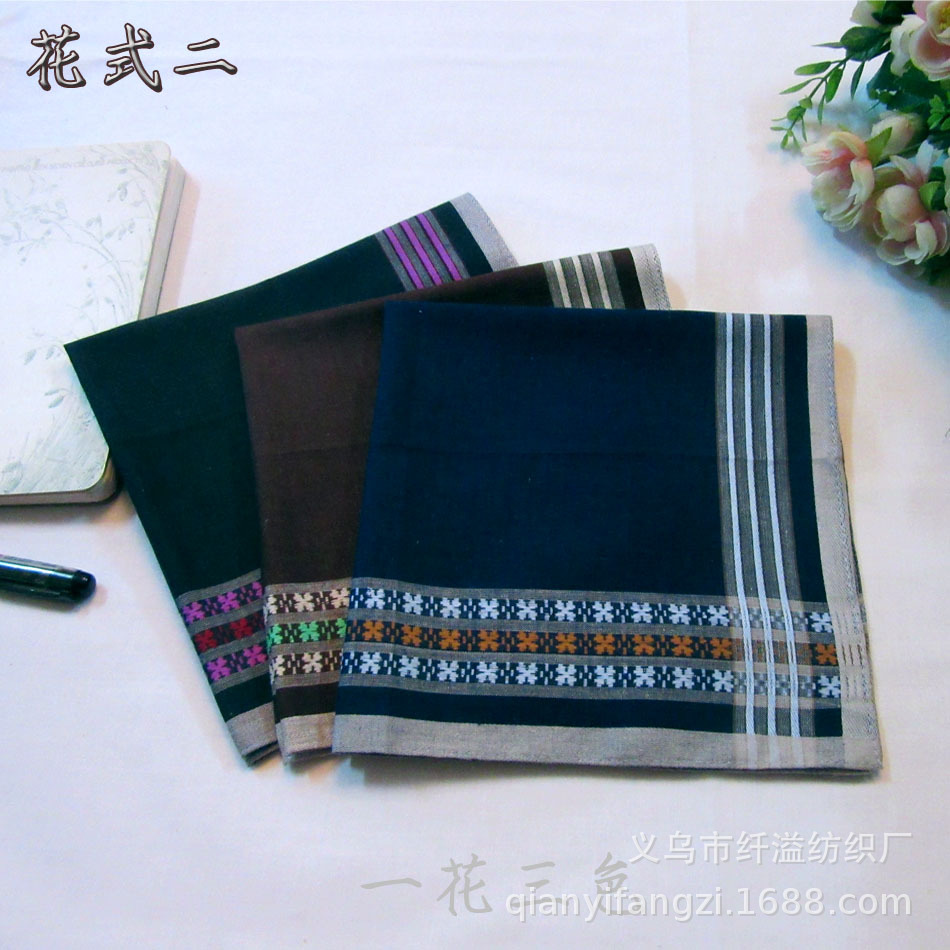 纯棉男士手帕缎造精品怀旧手帕42CM老式复古口袋巾工厂批发-阿里巴巴