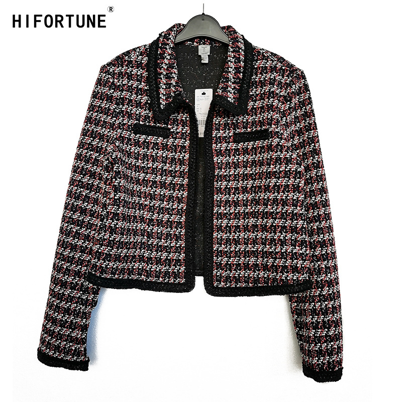 尾货清仓！小香风短款修身外套可甜可飒可盐