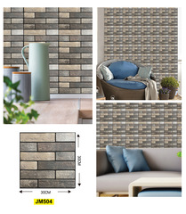 Cross-border 3D retro brick wall sticker self-adhesive 3D wall sticker creative wallpaper wall sticker decoration dropshipping one piece