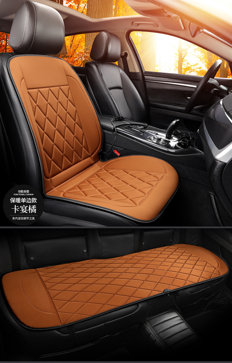 Winter Seat Cushion Car Rear Heated Seat Cushion Car Electric Heated Rear Seat Cushion Car Rear Electric Heating 12V