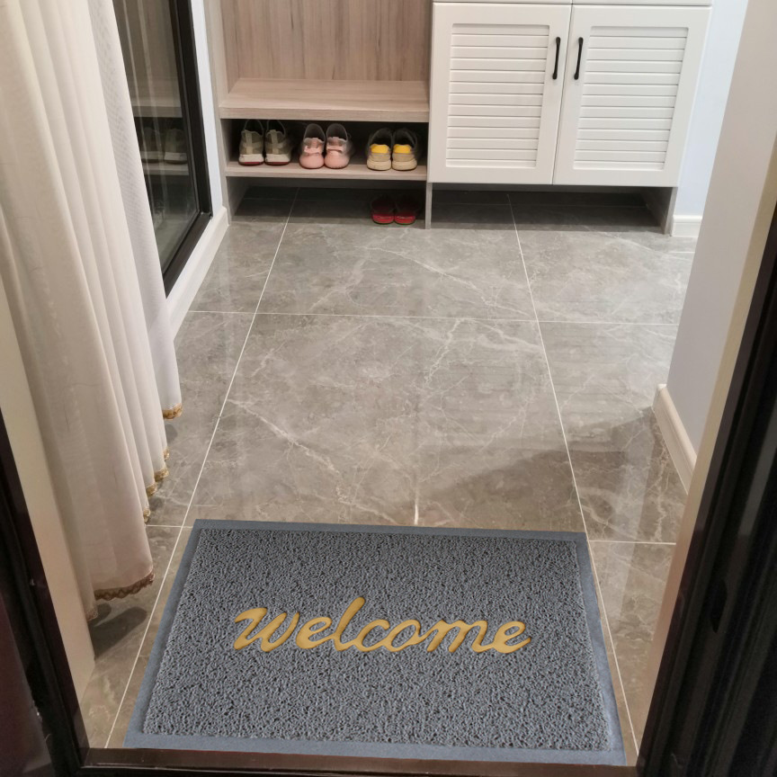 欢迎光临WELCOME门垫地垫定制入户进门迎宾地毯 丝圈脚垫家用商用-阿里巴巴