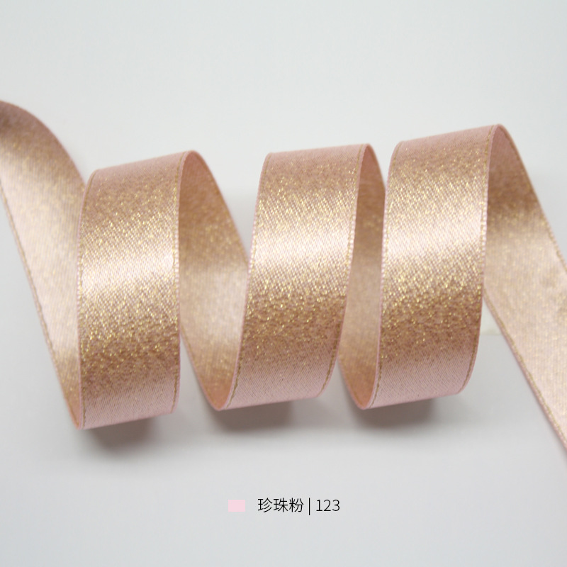 Yao Ming cinta en stock cinta de oro de la trama de la torta de la caja de regalo accesorios DIY flor embalaje cinta tejida de oro