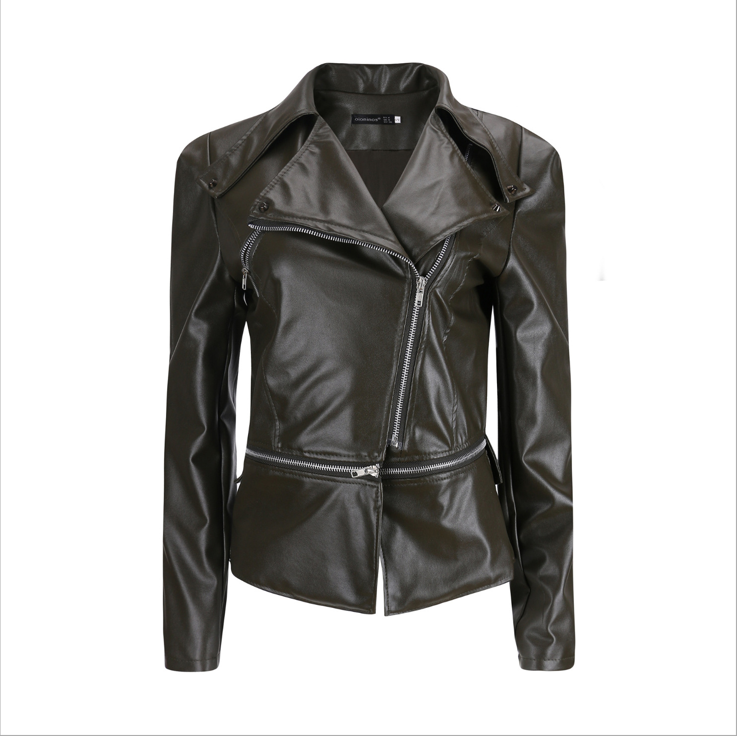 Veste cuir femme en PU - Ref 3447368 Image 7