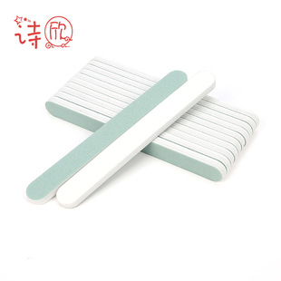 Nail tools nail file nail polishing strip new creative two-color nail repair frustration strip grinding strip