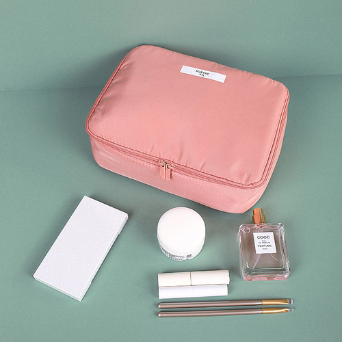 Travel cosmetic bag, toiletry bag, portable cosmetic bag, large capacity, simple cosmetic storage bag, factory direct sale