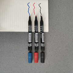 Black oily marker, student art drawing lining pen, single-head marker, student highlighter, express pen
