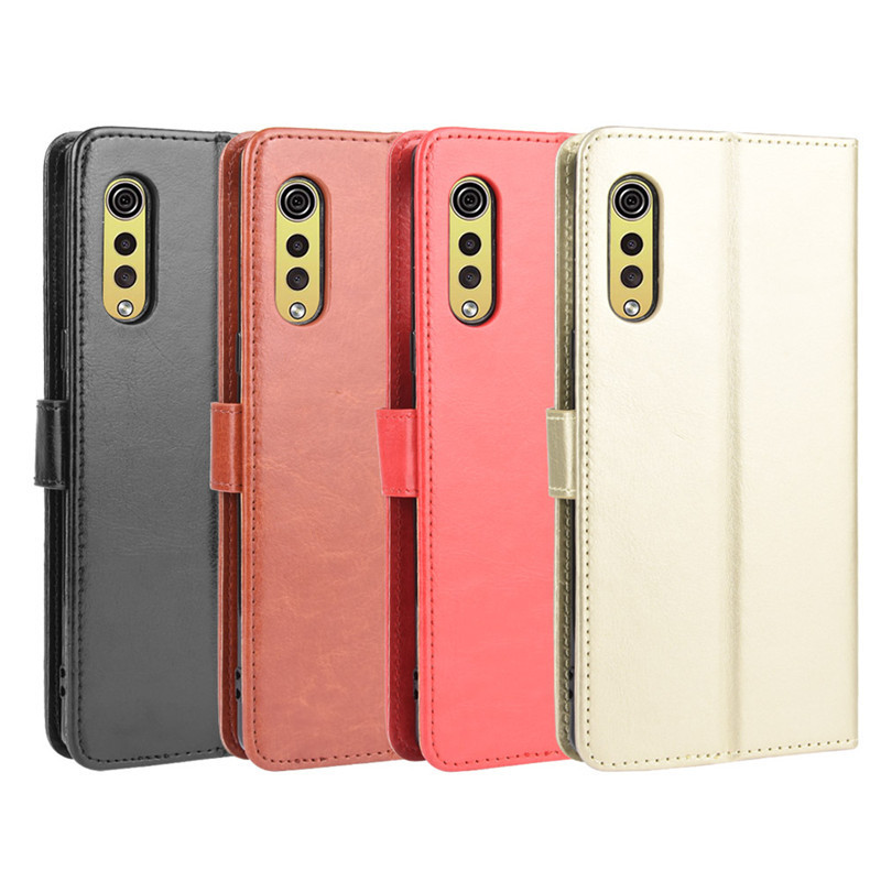 For LG Velvet Mobile Phone Leather Case Flip Velvet 5G Mobile Phone Case Crazy Horse Pattern Lanyard Card Inserting Protective Case For LG Velvet Mobile Phone Leather Case Flip Velvet 5G Mobile Phone Case Crazy Horse Pattern Lanyard Card Inserting Protective Case