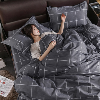 Quilt wholesale Cotton sheets Quilt cover Quilt cover Washed cotton Double bed Alone Kit Cotton Manufactor