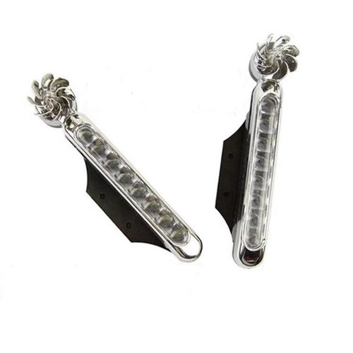 Car daytime running lights, LED wind powered daytime running lights, wind running lights, head auxiliary lights, decorative wind powered lanterns