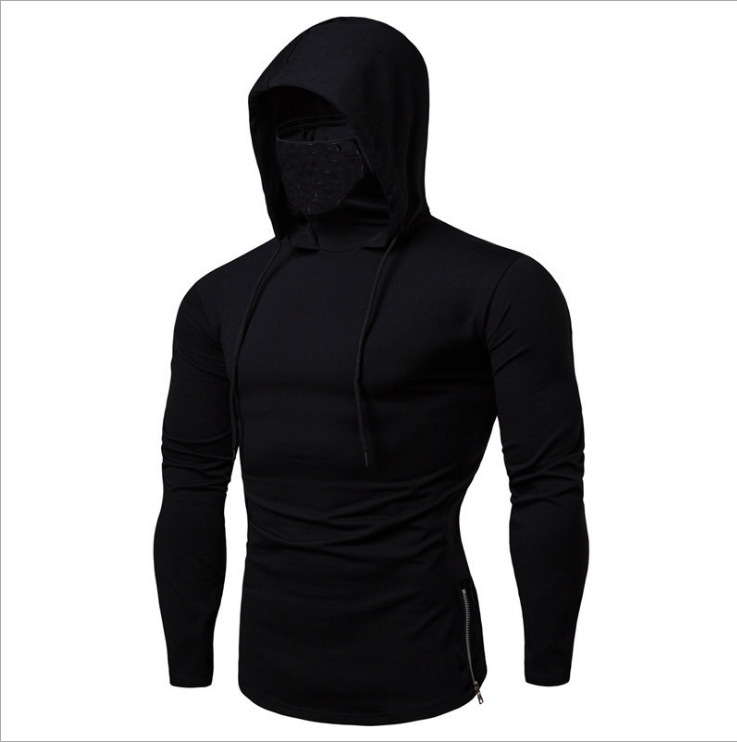 Men's Hoodie Long Sleeve Men's Hoodies Simple Style Solid Color display picture 3