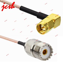 SMA-JW90��ֱ�Ǐ��^�DUHF-K SO239ĸ�^���lRF���LRG316�p�y�ߜؾ�