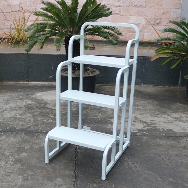 兢木三步梯超市仓库可移动登高梯家用小梯子拆卸理货梯上海直供