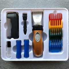 利美充電式理髮器雙鋰電充電式電推子理髮剪成人兒童電推剪髮廊