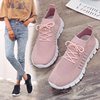 New explosion of foreign trade couple Amazon WISH cross -border large size flying weaving mesh sports breathable men and women casual shoes