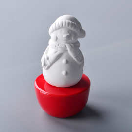 圣诞陶瓷扩香香薰用品 车载家居空气清新摆件 陶瓷扩香石 香薰座