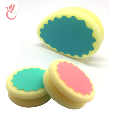 Manufactor Direct selling circular Epilation sponge heart-shaped Teardrop-shaped Epilation sponge Beauty and hair removal