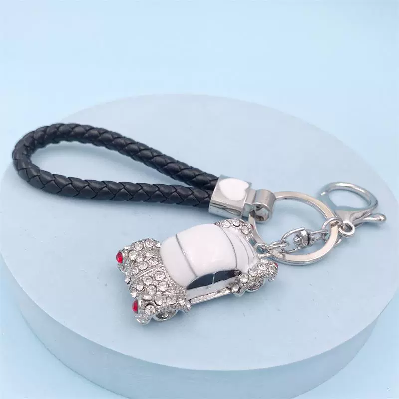 Creative metal golden water, keychain, car keys, key bag, pendant, chain, creative gift, Birthday gift