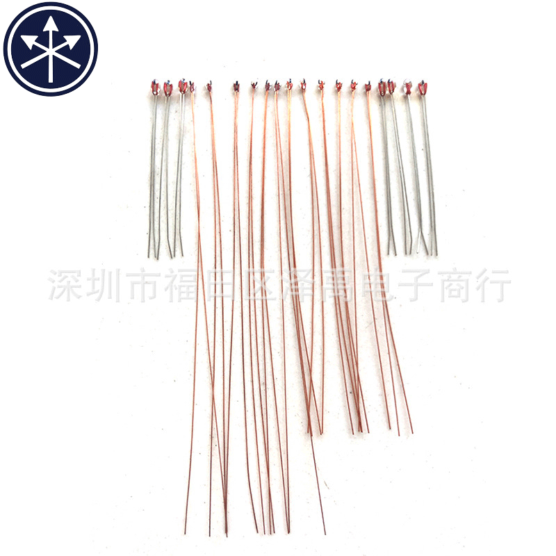 ntc热敏电阻10K  温湿度传感器探头高精度漆包线玻封电阻